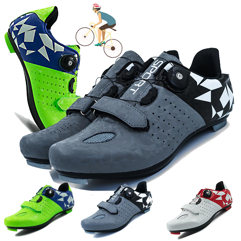 2021 High Quality sapatilha mtb Road Cycling Shoes Unisex Self-locking MTB Sneakers Bicycle Shoes Sport Cleats Road Racing Shoes