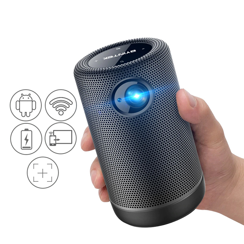 BYINTEK P30 Pocket Portable Smart Android WIFI Full HD 1080p TV Video LED DLP Mini Projector for 3D 4K Cinema Smartphone