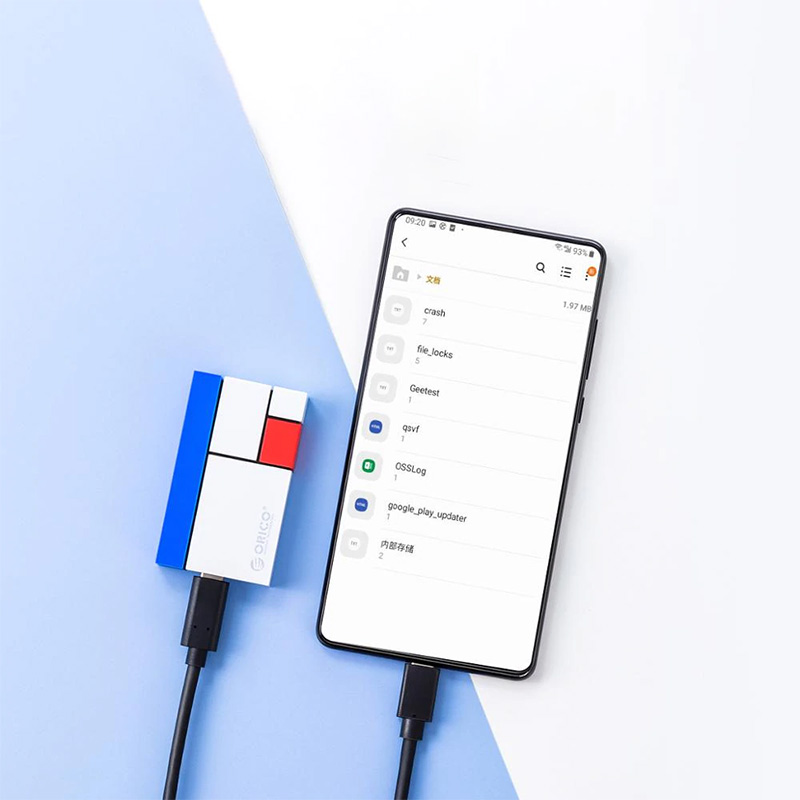 ORICO Chroma CN300 외장형 하드 드라이브 1 테라바이트 500GB 250GB 미니 휴대용 SSD 유형-C 540 메터/초 외부 솔리드 스테이트 드라이브 외부 SSD