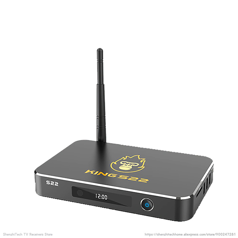 2021 Digital Smart TV Box Android Amlogic S922x DDR4 4G RAM 32GB ROM Set-Top Receiver Zoomtak King S22 8K with WIFI Media Player
