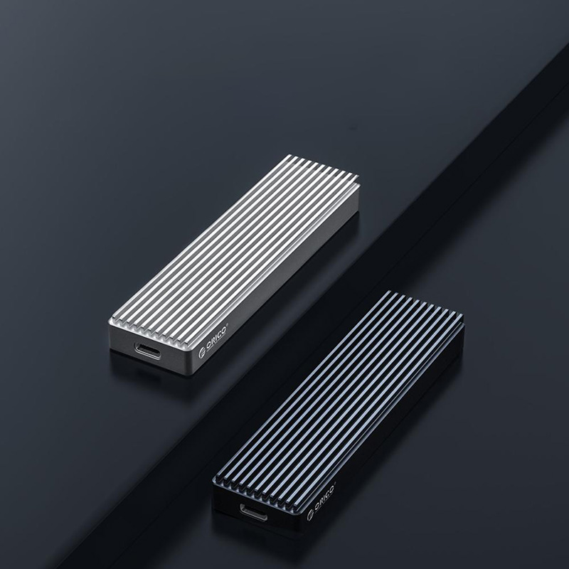 ORICO M2 NVME SSD Case for PCIE M Key M+B Key SSD Disk USB C 10Gbps Hard Drive Enclosure M.2 SATA SSD Box With Type C to C Cable