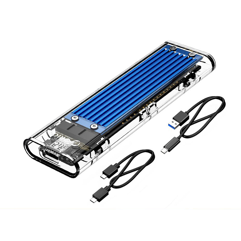 ORICO 듀얼 프로토콜 SSD 인클로저 USB C M.2 NVME PCIe NGFF USB3.1 GEN2 10Gbps M2 SSD 케이스 2 테라바이트 2230/2242/2260/2280 SSD