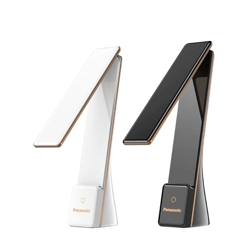 Panasonic LED Desk Light Touch Sensor Folding Table Lamp Portable USB Rechargeable Reading Light Night Bedside Light